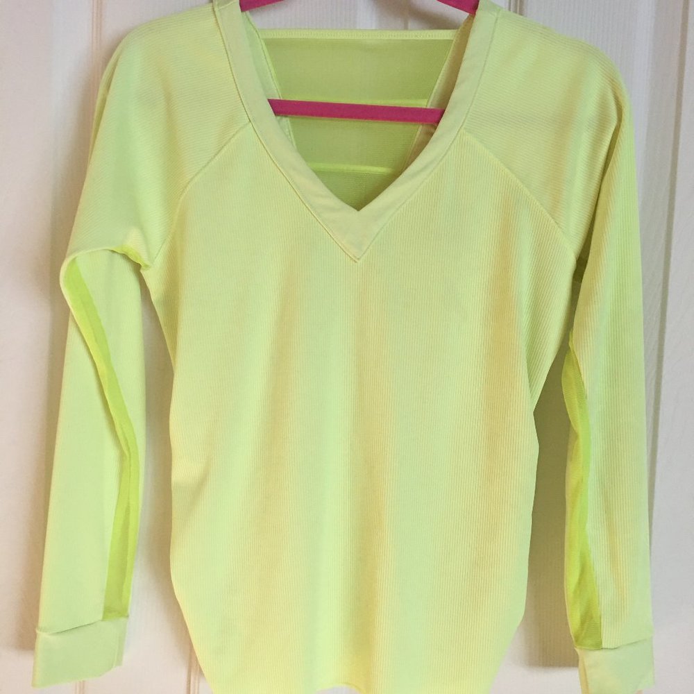 Lucky in Love Long Sleeve Tennis Top